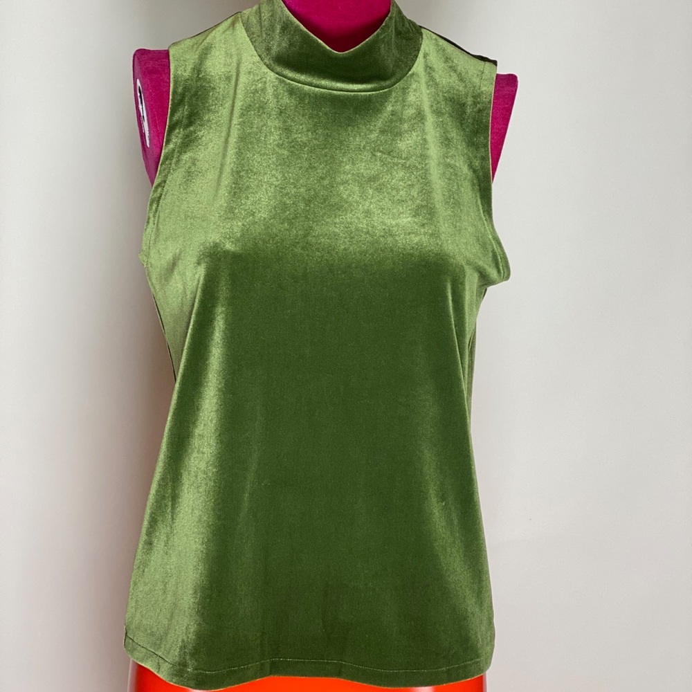 Sleeveless J. Crew Mock Turtleneck